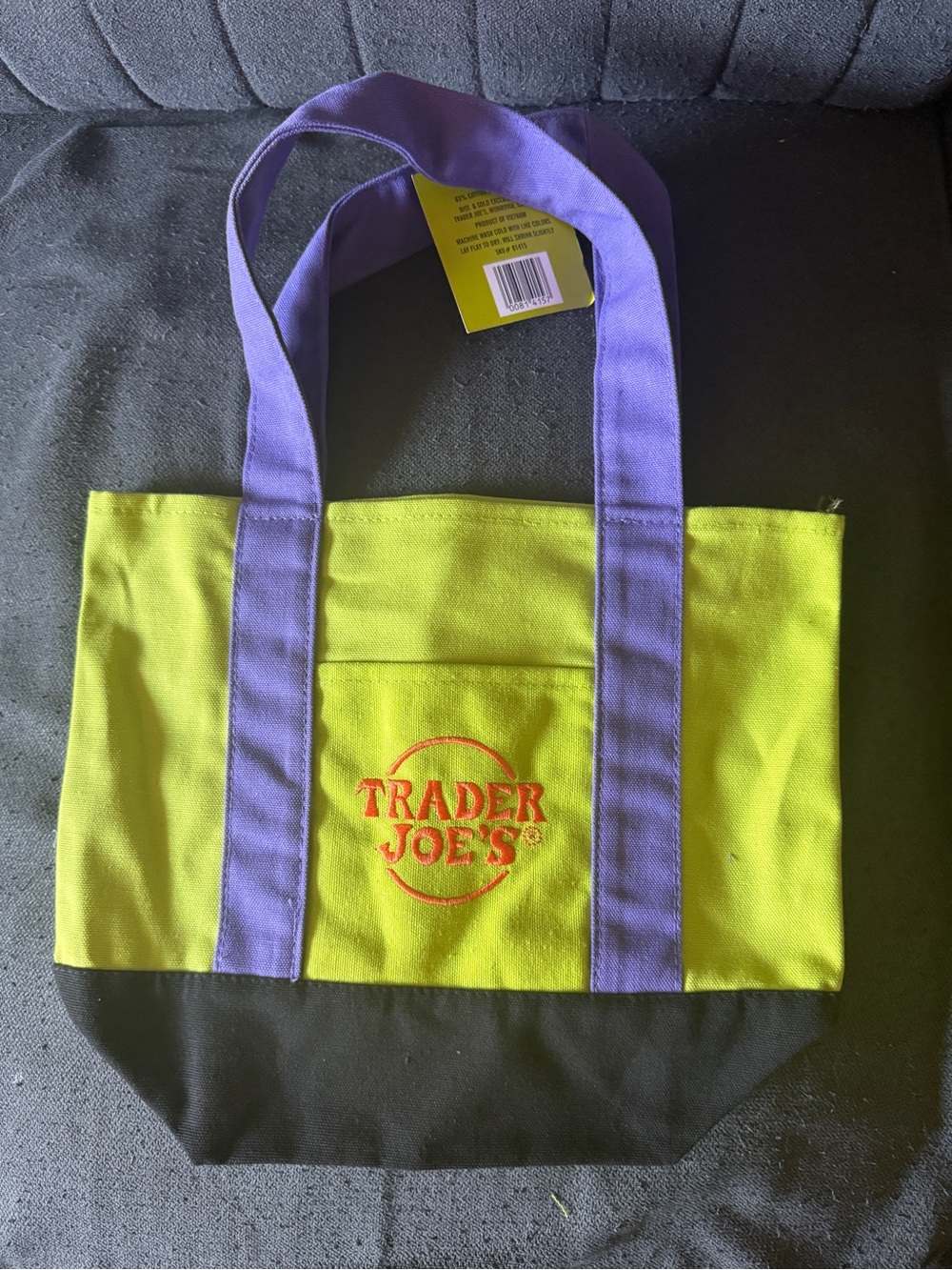 Trader Joe’s Trick-or-Treat Canvas Tote Bag - Multi - Picture 2 of 2